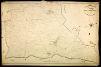 Onlay, cadastre ancien : plan parcellaire de la section C dite de Dennecy, feuille 2