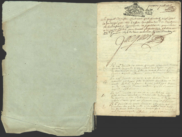 Montreuillon : registres paroissiaux.