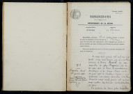 Poiseux : actes d'état civil.