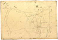 Fleury-sur-Loire, cadastre ancien : plan parcellaire de la section C dite de Villard, feuille 2