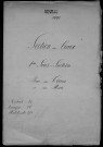 Nevers, Section du Croux, 1re sous-section : recensement de 1901