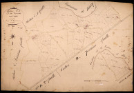 Varennes-lès-Narcy, cadastre ancien : plan parcellaire de la section C dite de Sourdes, feuille 2