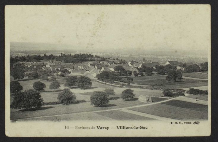 VILLIERS-le-SEC – Environs de Varzy