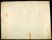Parigny-les-Vaux, cadastre ancien : plan parcellaire de la section G, feuille 2