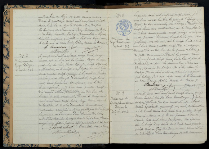 Moux-en-Morvan : actes d'état civil.