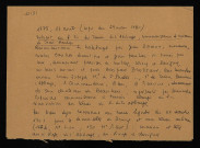 Bail à bordelage à Nolay, par la famille Gaulier au profit de la famille de Druy : reconnaissances extraites du terrier.
