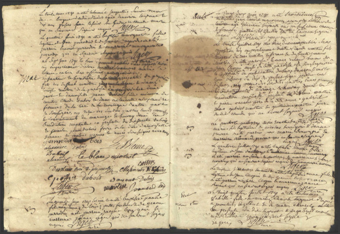 Saint-Honoré-les-Bains : registres paroissiaux.