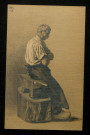 Forgeron : reproduction d'un dessin de Gustave Mohler.