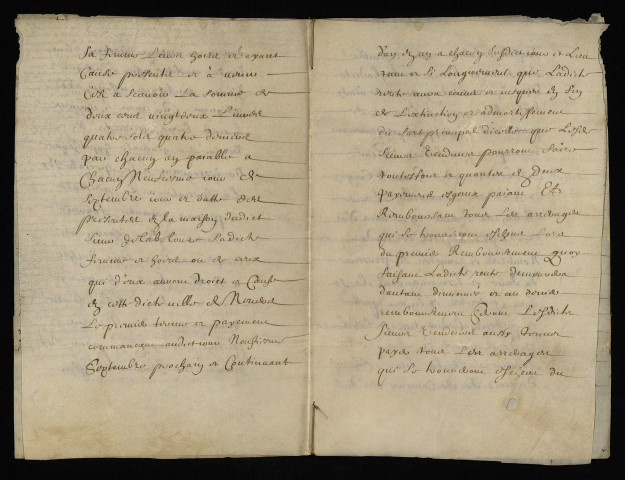 Bien et droits. - Rente hypothécaire personnelle, vente à Gascoing et sa femme à Nevers par Desprez et Millin sa femme : copie du contrat de constitution du 9 septembre 1653.