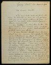 MARLOT (Hippolyte), folkloriste et géologue (1850-1920) : 2 lettres.