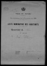 Nevers, Quartier de Loire, 7e section : recensement de 1926