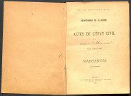 Saint-Hilaire-en-Morvan : actes d'état civil.