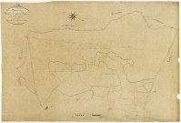 Mont-et-Marré, cadastre ancien : plan parcellaire de la section C dite du Balais, feuille 1