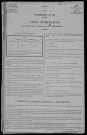 Montenoison : recensement de 1906