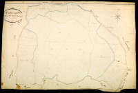 Moulins-Engilbert, cadastre ancien : plan parcellaire de la section C dite de Commagny, feuille 2