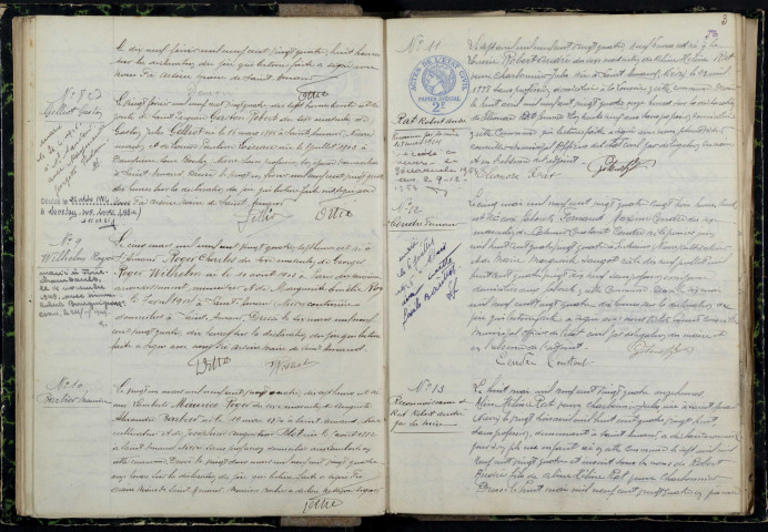 Saint-Amand-en-Puisaye : actes d'état civil.