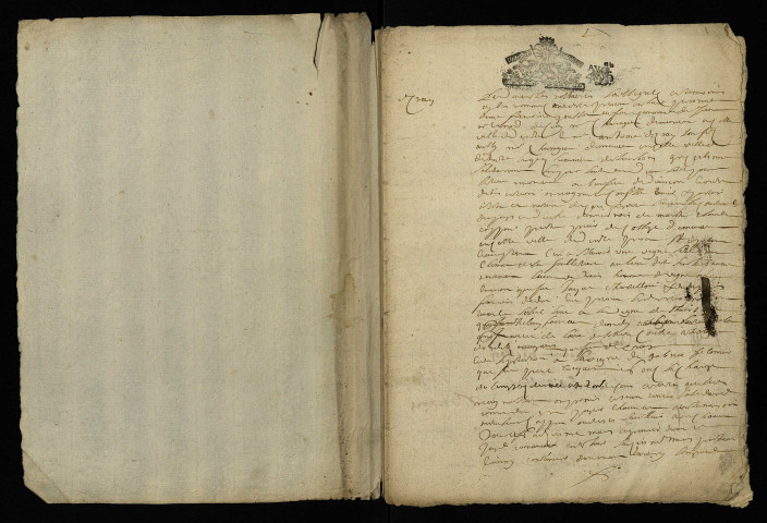 Tenures personnelles à Decize et ses environs : terrier pour la famille Alixand.