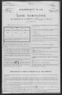 Marigny-sur-Yonne : recensement de 1911