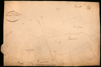Saint-Martin-sur-Nohain, cadastre ancien : plan parcellaire de la section B dite de Saint-Martin, feuille 7