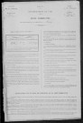 Narcy : recensement de 1891