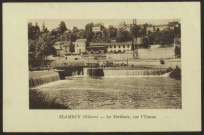 CLAMECY (Nièvre) - Le Perthuis, sur l'Yonne