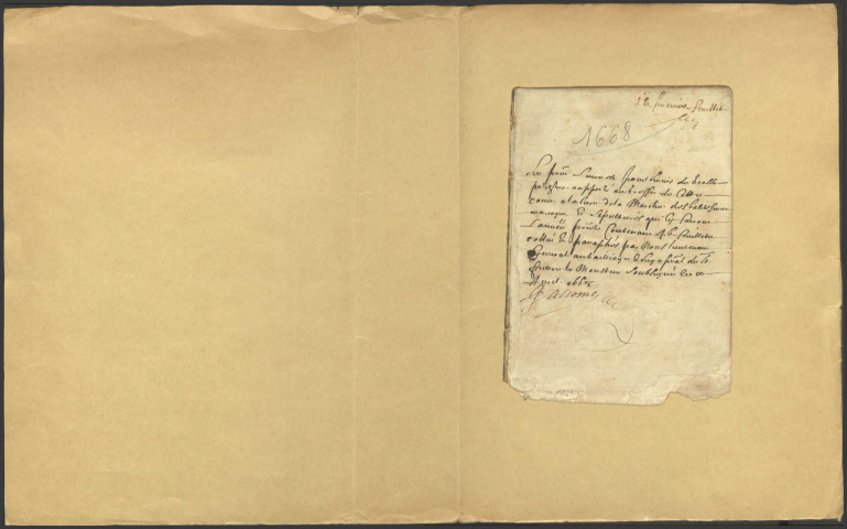 La Marche : registres paroissiaux.