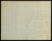MOREAU (Gustave), peintre (1826-1898) : 1 lettre.