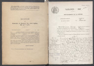 Moux-en-Morvan : actes d'état civil.