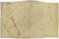 La Marche, cadastre ancien : plan parcellaire de la section A dite de Munot