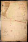 Varennes-lès-Nevers, cadastre ancien : plan parcellaire de la section K dite des Prairies de Roses, feuille 3
