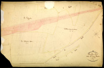 Pouilly-sur-Loire, cadastre ancien : plan parcellaire de la section C dite du Bouchot, feuille 4