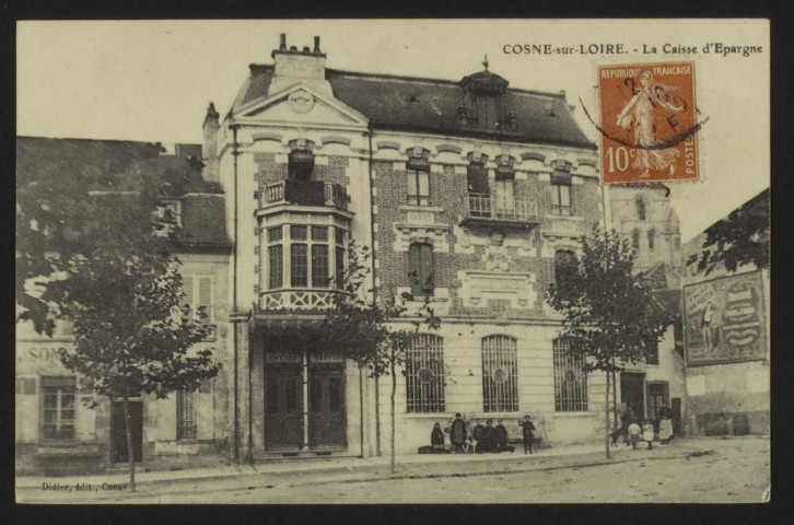 COSNE-sur-LOIRE - La Caisse d’Epargne