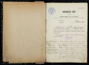 La Marche : actes d'état civil.