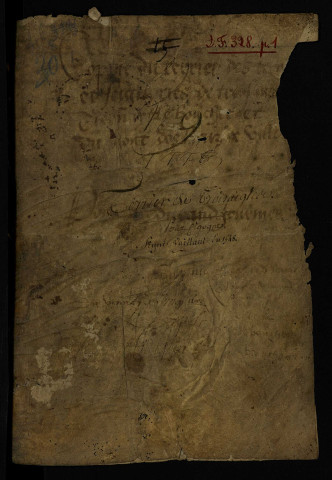 Terrier des seigneuries de Traizaigle en la paroisse de Cigogne à La Fermeté, de Thiernay, du Bouchot, du Mont des Hayes et de Ville, pour Mes Durand Fournier, docteur en médecine, et Jacques Bolacre, licencié en lois, procureur général du duché de Nivernais, seigneurs desdits lieux, dressé par Antoine Vaillant, notaire royal.