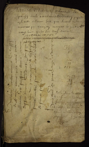 Tenures roturières à Nevers et ses environs : terrier.