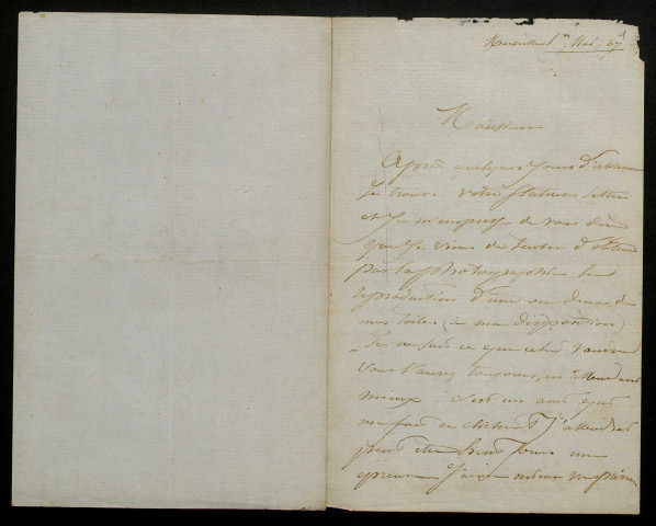 RAVE (Joanny), peintre à Marseille (1827-1882) : 6 lettres.