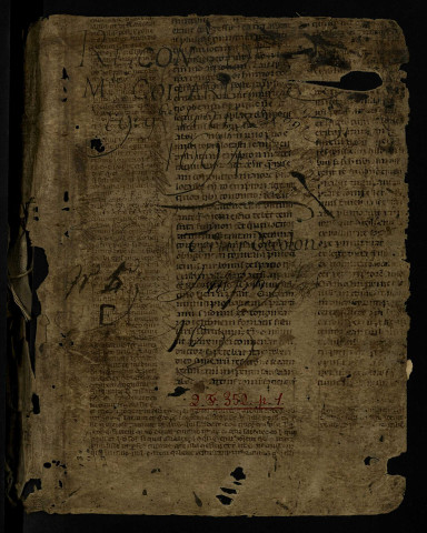 Terrier de la seigneurie d'Imphy, établi par Pannetier et Decolons, notaires royaux, pour Henri de La Grange, marquis d'Arquian, baron de Prye et d'Imphy, représenté par Me Louis Callot, procureur au bailliage et pairie de Nivernais, en vertu du pouvoir de Me Pierre Giffard, intendant dudit Henri de La Grange.