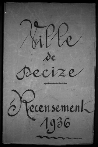 Decize : recensement de 1936