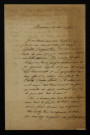 ARNAVIELLE (Albert), poète à Montpellier (1844-1927) : 3 lettres, manuscrits.