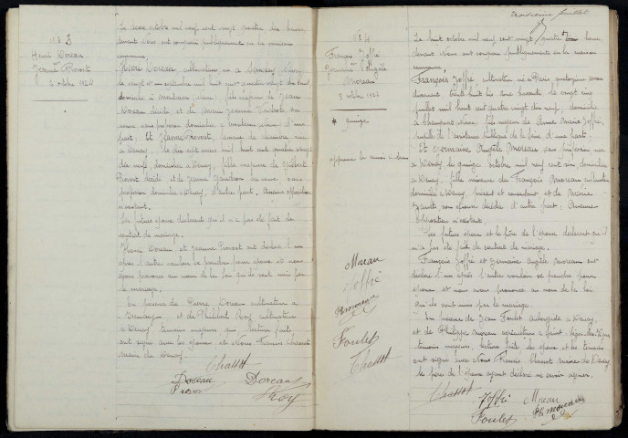 Devay : actes d'état civil.