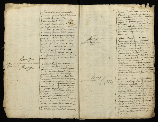 Pièce 2. - Extrait du terrier de la terre, justice et seigneurie d'Azy.