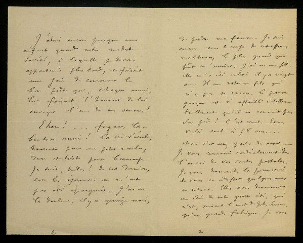 GERMAIN (Em.), poète à Saint-Quentin (Aisne) : 1 lettre.