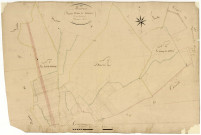 Mesves-sur-Loire, cadastre ancien : plan parcellaire de la section C dite de Charrant, feuille 2