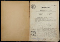 Bona : actes d'état civil.