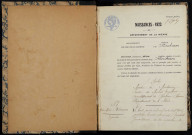 Montaron : actes d'état civil.