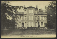 SAINCAIZE (Nièvre). - Château de Thé