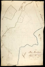 Pougues-les-Eaux, cadastre ancien : plan parcellaire de la section F dite du Mont Givre