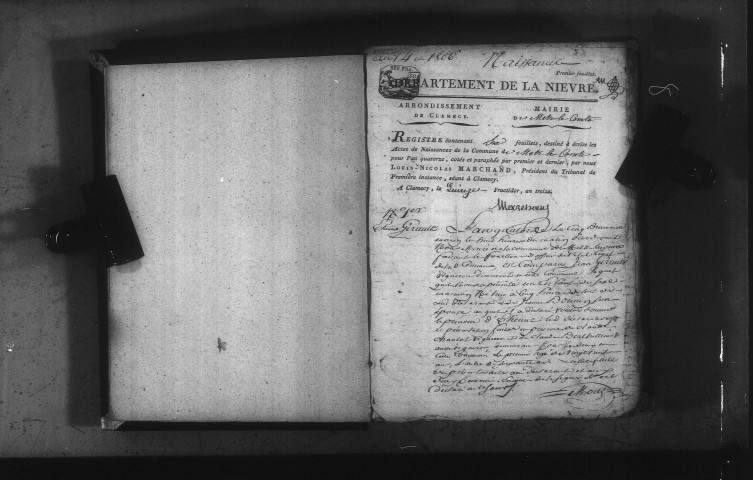 Metz-le-Comte : actes d'état civil.