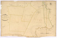 Bulcy, cadastre ancien : plan parcellaire de la section B dite du Bourg, feuille 2