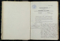 Colméry : actes d'état civil.